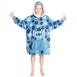 Cozy Disney Stitch Hoodie Blanket for Kids