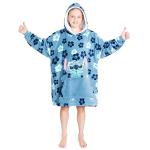 Cozy Disney Stitch Hoodie Blanket for Kids