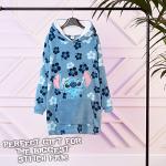 Cozy Disney Stitch Hoodie Blanket for Kids