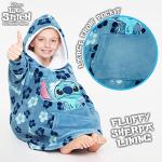 Cozy Disney Stitch Hoodie Blanket for Kids