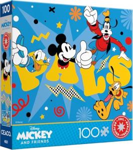 Mickey and Friends Foil 100-Piece Puzzle