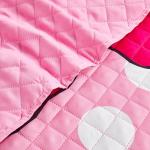 Minnie Mouse Twin Bedspread Set with Stickers