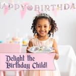 Disney Princess Birthday Party Decoration Set for 16