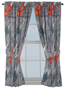 Disney Pixar Cars Lightning McQueen 63" Drapes Set