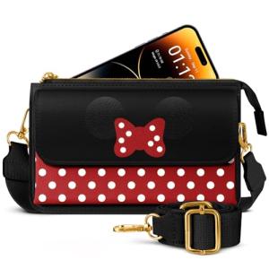 Disney Miss Adola Red Crossbody Cellphone Purse