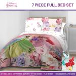 Disney Princess Comforter Set - 7 Piece Bedding