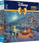 Mickey and Minnie Christmas Lodge 1000 Piece Puzzle