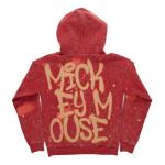 Mickey Mouse Men's Fleece Hoodie - Burnt Red