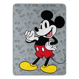 Mickey Mouse Micro Raschel Throw Blanket, 46"x60