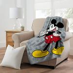 Mickey Mouse Micro Raschel Throw Blanket, 46"x60