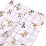 Disney Girls' 4-Piece Cute Cotton Pajama Set