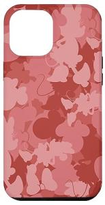 Minnie Mouse Pink Camo iPhone 13 Pro Max Case
