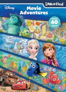 Disney Look and Find Activity Book with Stickers