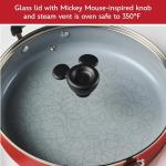 Disney Bon Voyage Nonstick Frying Pan with Lid