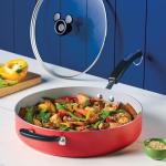 Disney Bon Voyage Nonstick Frying Pan with Lid