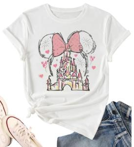 Magical Castle Graphic Tee for Women