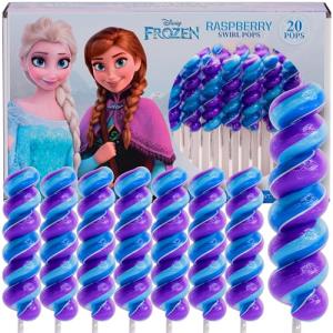 Frozen Lollipops Swirl 20-Pack for Parties