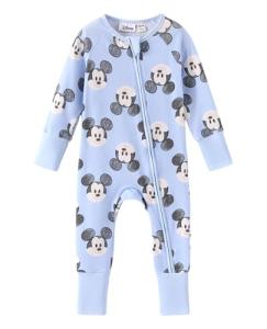 Mickey Mouse Organic Cotton Baby Pajamas for Boys
