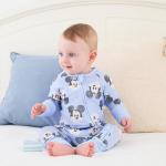 Mickey Mouse Organic Cotton Baby Pajamas for Boys