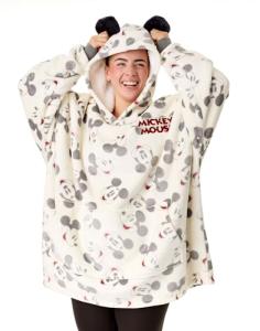 Disney Mickey Mouse Women's Hoodie Blanket Pullover