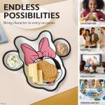 Minnie Mouse Disney Snack Serving Tray with Compartments