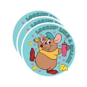 Cinderella Gus Gus Vinyl Stickers Set (3PCS)