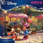 Mickey & Minnie Sweetheart Café 1000 Piece Puzzle