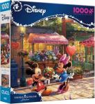 Mickey & Minnie Sweetheart Café 1000 Piece Puzzle
