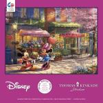 Mickey & Minnie Sweetheart Café 1000 Piece Puzzle