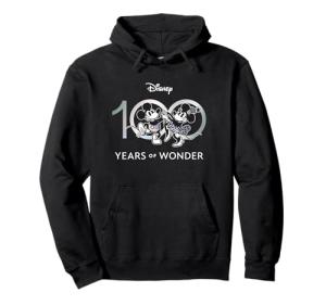 Mickey & Minnie Dancing Retro Hoodie 100 Years