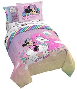 Disney Minnie Mouse Unicorn Dreams Twin Bed Set