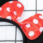 Disney Mouse Ears Headbands with Red Bow Set