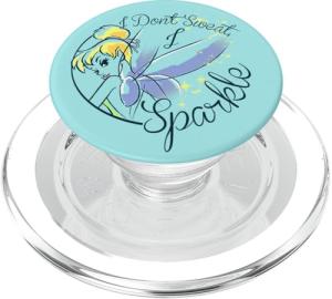 Disney Tinkerbell I Don't Sweat I Sparkle PopGrip