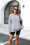 Magical Princess Embroidered Sweatshirt for Women