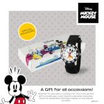 Mickey Mouse Kids' Stainless Steel Time Teacher Watch