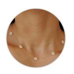 Daisy Pearl Choker Necklace for Disney Lovers