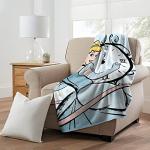 Cinderella Micro Raschel Throw Blanket, 46" x 60