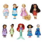 Disney Princess Mini Doll Gift Set - 9 Collectibles