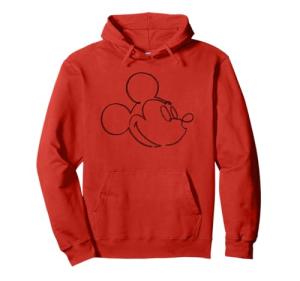 Mickey Mouse Doodle Vintage Pullover Hoodie