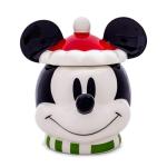 Disney Santa Mickey Mouse Ceramic Snack Jar
