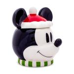 Disney Santa Mickey Mouse Ceramic Snack Jar