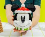 Disney Santa Mickey Mouse Ceramic Snack Jar