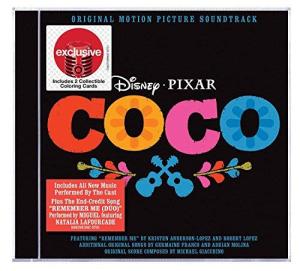 Disney-Pixar Coco Soundtrack with Coloring Cards
