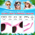 24-Pack Neon Kids Sunglasses with UV Protection