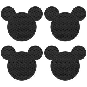 Disney Mouse Ears Non-Slip Silicone Coasters