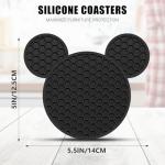 Disney Mouse Ears Non-Slip Silicone Coasters
