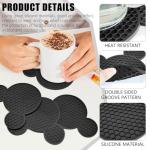Disney Mouse Ears Non-Slip Silicone Coasters