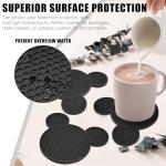 Disney Mouse Ears Non-Slip Silicone Coasters