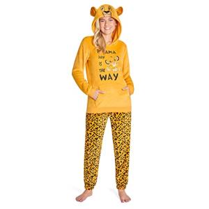 Disney Simba Hooded Pajama Set for Women