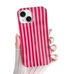 Cute Disney Striped iPhone 15 Case for Girls